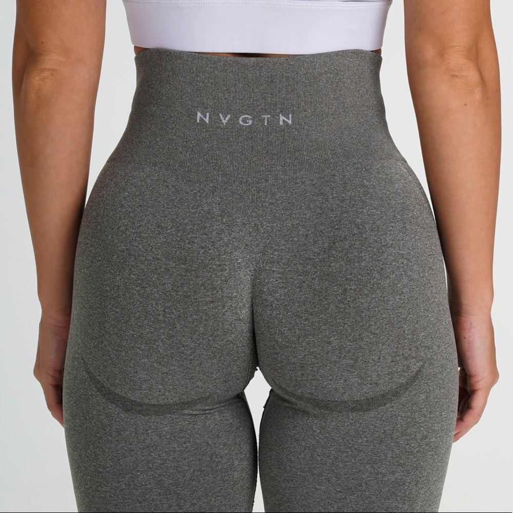 NVGTN Khaki Green Seamless Leggings NWT